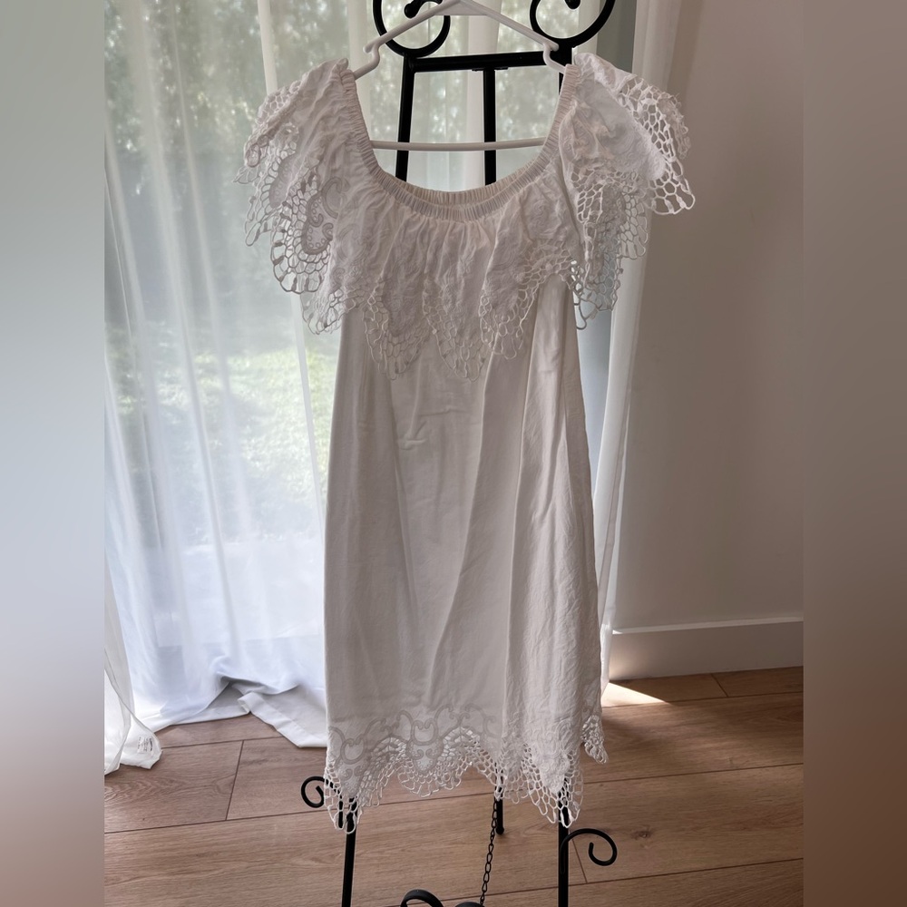 Merona Classic White XS dress